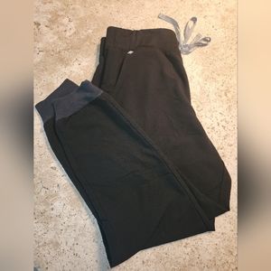 Figs Black Large Highwaisted Zomora Joggers